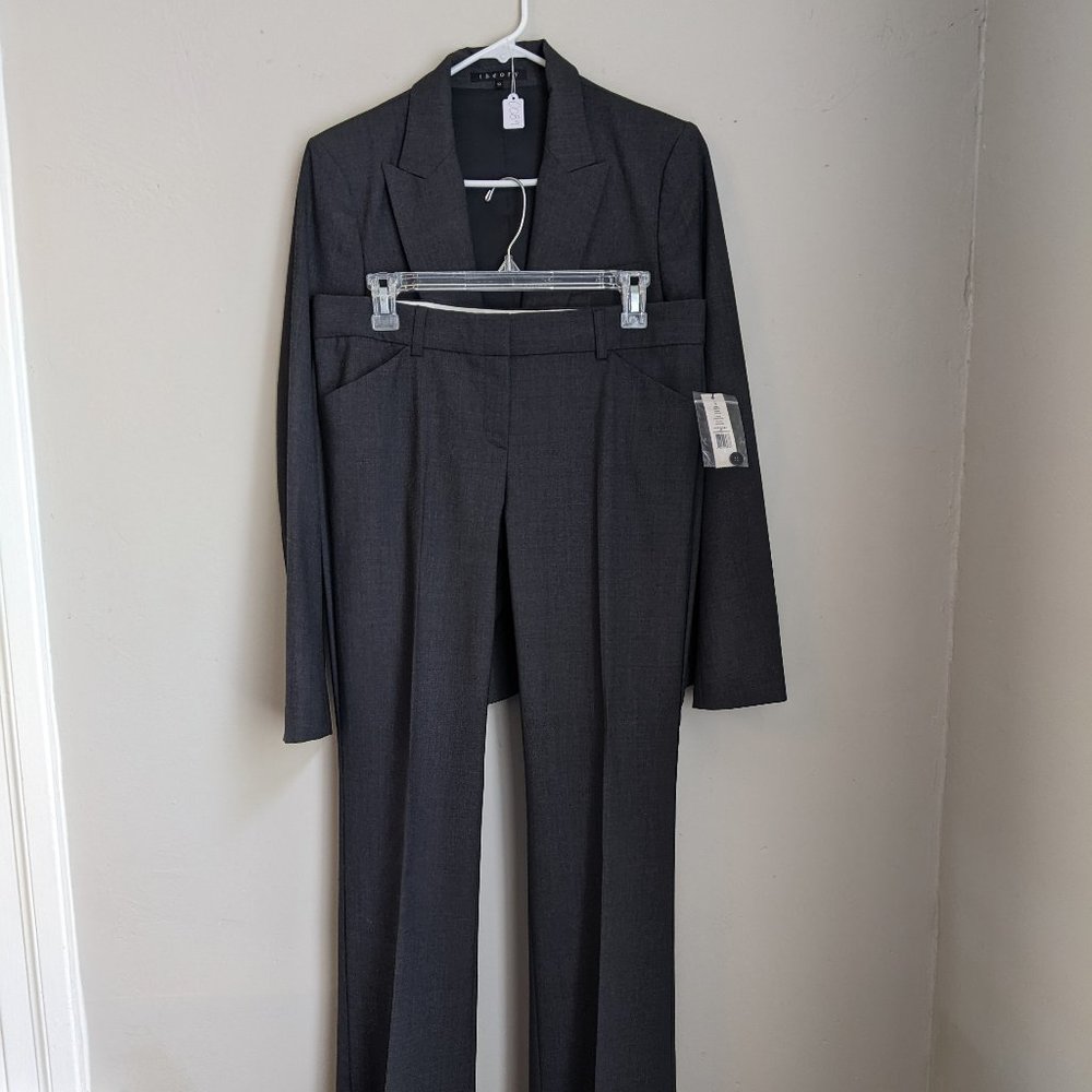 Theory Charcoal Suit - Gabe B Blazer - Max C Pants